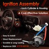 Ignition Assembly, Lock Cylinder Switch & Cylinder Housing, with Keys,