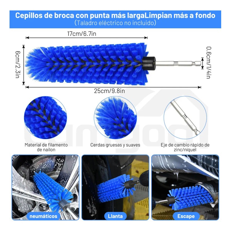 Kit Profesional De Limpieza Para Autos 30 Piezas Con Maletín