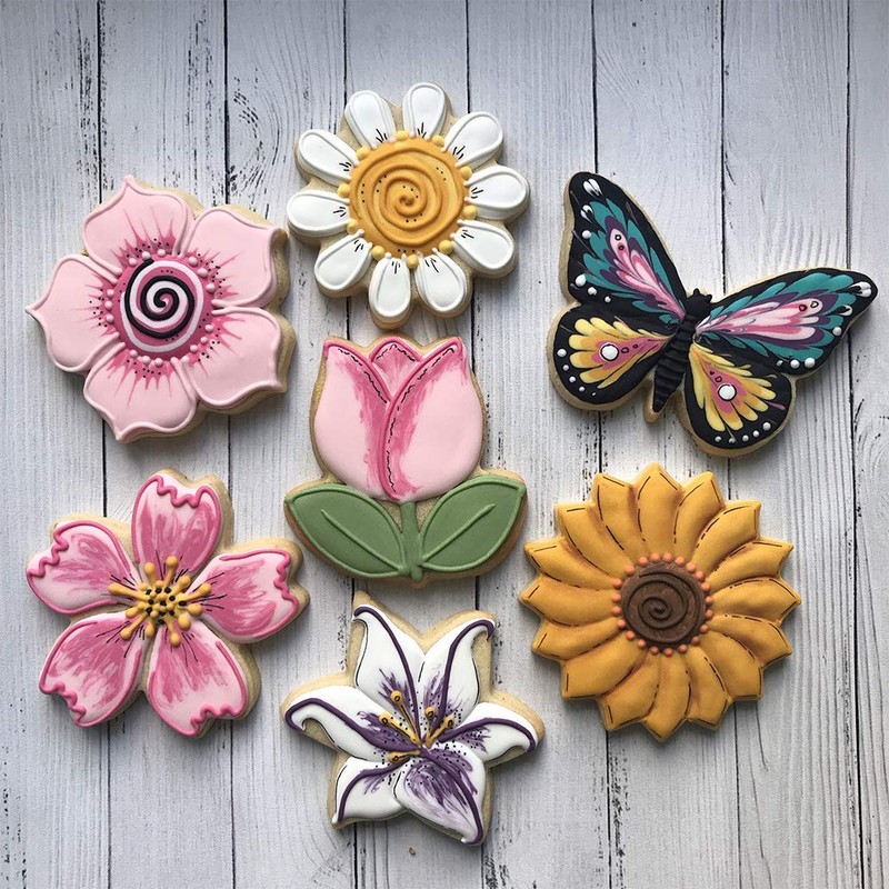 LILIAO Spring Butterfly Cookie Cutter - 4.5 x 3 inches