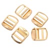 sourcing map Metal Ladder Lock Slider, 5Pcs 3/4" Zinc Alloy