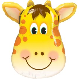 Qualatex 32" Jolly Giraffe Helium Shape Yellow