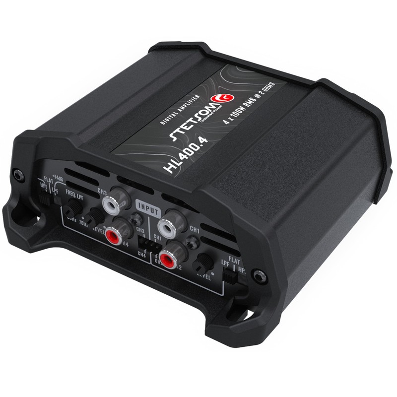 Stetsom HL 400.4 2 Ohms - Compact Digital 4 Channel