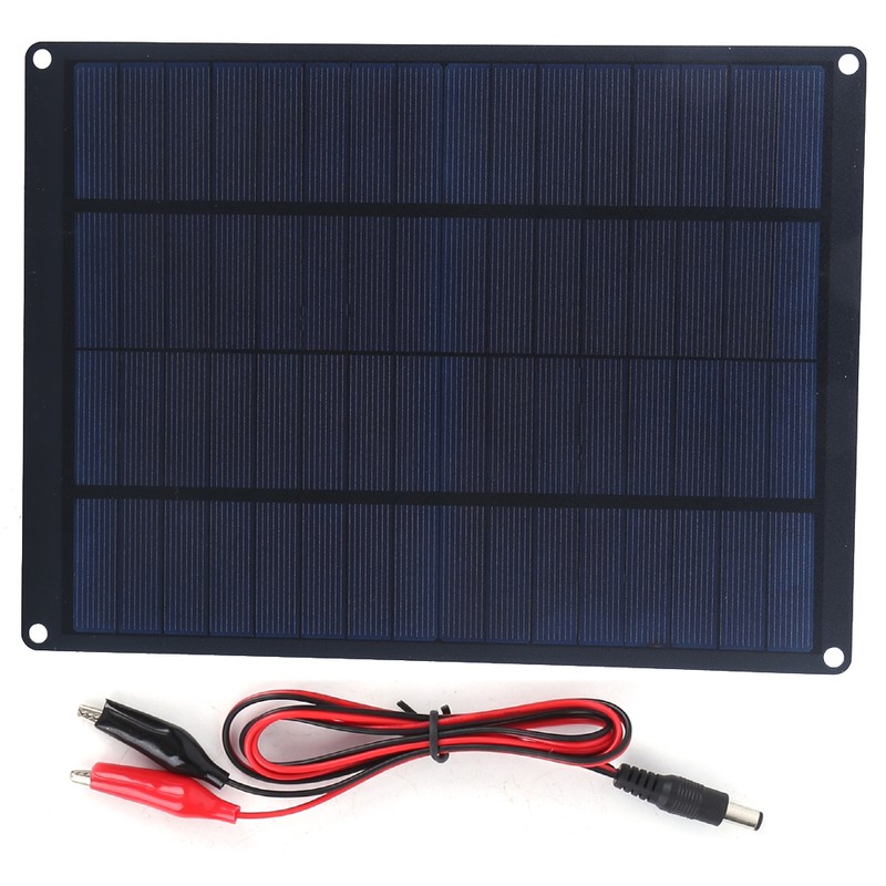 10W Solar Panel Kit Waterproof Portable Power Charger Photovoltaic Panel