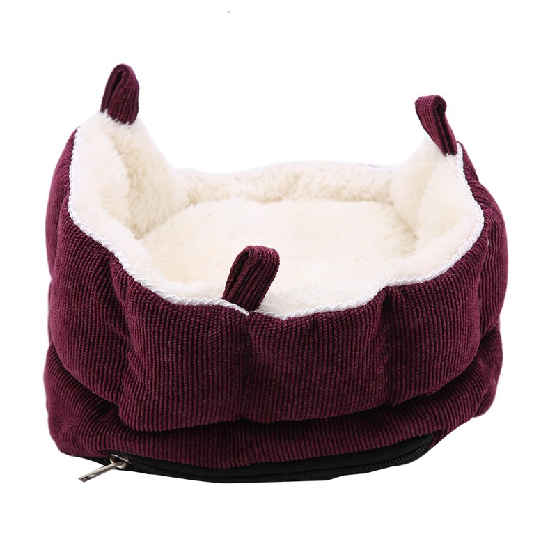Small Animal Winter Warm Bed House Washable Pet Nest Sofa