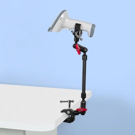 GOINWAVE Flexible Magic Arm Camera Mount, Adjustable Tripod with Multiple Joints，Adjustable Mobile Phone Holder for Desk (14in arm+2 Clamps)