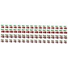 Abaodam 2sets Nail Pearls Gems DIY Charms for Women Cherry
