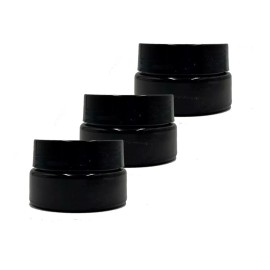 Xena Tarro Plastico Negro Cosmetico 50 Ml Pomadero Crema X 10 Pzs