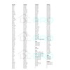 2 x DL-Pro Shock Absorbers Compatible with Gorenje 111818 155262
