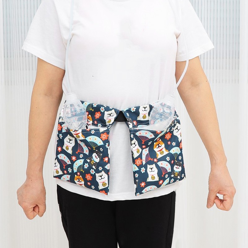 Mastectomy Drain Holder Bag Elastic Strap Length Adjust Breast Surgery