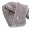 Electric Heated Neck Scarf Vibration Massage Double Sided Velvet Thick