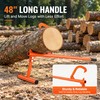Adjustable Timberjack Log Lifter for Rolling Logs – Heavy-Duty Carbon