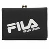 Fila FI-30522 Trifold Wallet, Dia-Print, Men's, Women's, multicolor (black /