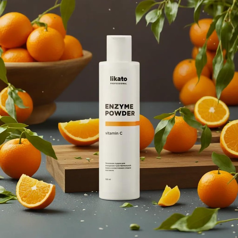 RIXET Likato Enzyme Cleansing Powder Professional with Vitamin C Deep
