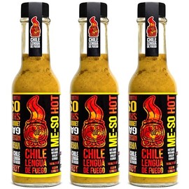 Hot Sauce | Chile Lengua de Fuego (Pack of 3, ME-SO HOT)