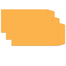 Plain License Plate Envelopes with Self Seal Closure - 13" x 6-1/2", Perfect Fit for Standard Plates - Durable and Secure for Transit and Storage - Pack of 300