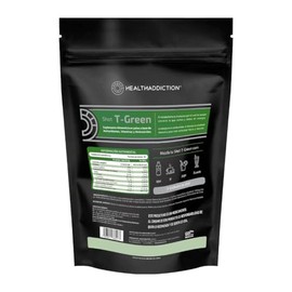 HEALTHADDICTION - Shot Termognico T Green con L-Carnitina, T Verde y Cromo - Potencia tu Energa con un Delicioso Sabor a Limn - Ideal para tu Rutina  