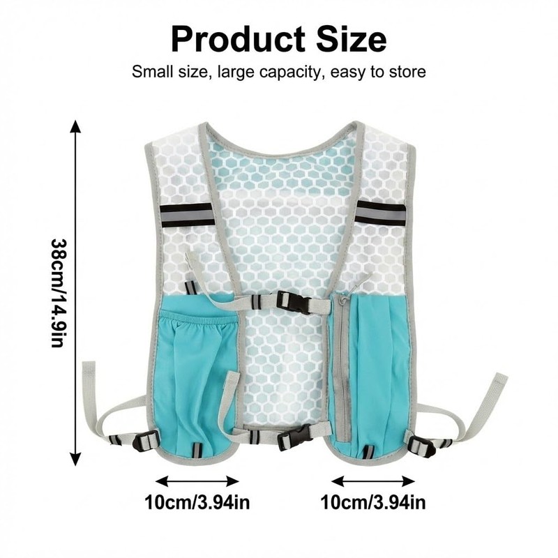 ZENSEWEN Running Vest Hydration Pack - Lightweight Trail Running Vest