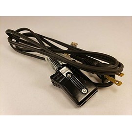 HJFPOWERCORD 6ft Power Cord Replacement for Vintage Universal Coffee Percolator Model E9189 (3/4 2pin)