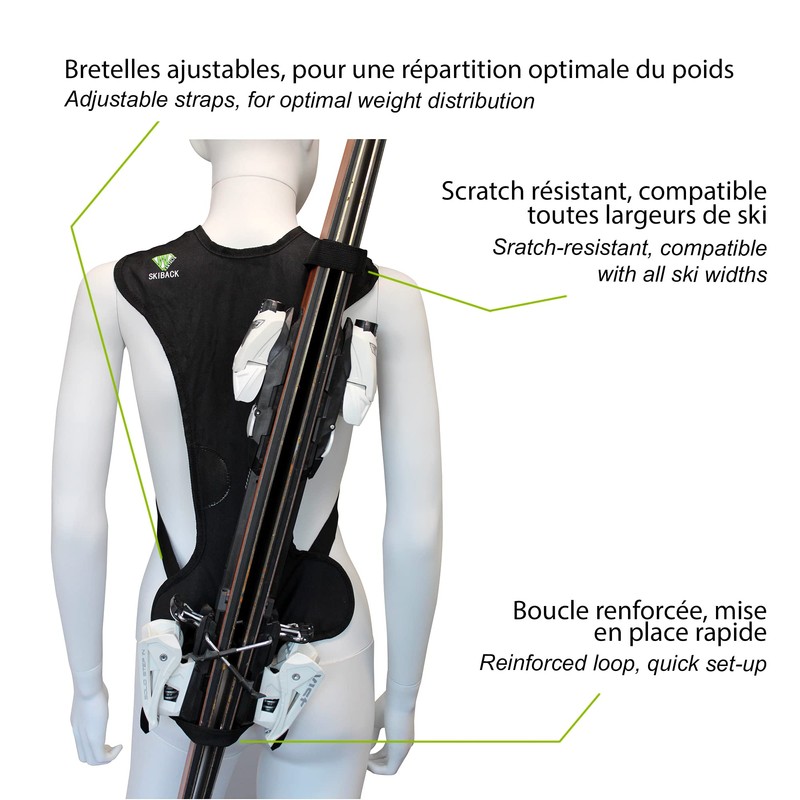 Wantalis - Skiback - Ein revolutionäres Produkt, um Ihre Ski