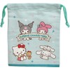 Sanrio Characters JSC-650 Drawstring Character Drawstring S Girls Mint, mint