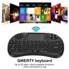Full Keyboard Mouse Multimedia Control White Backlight 2.4G Wireless Mouse
