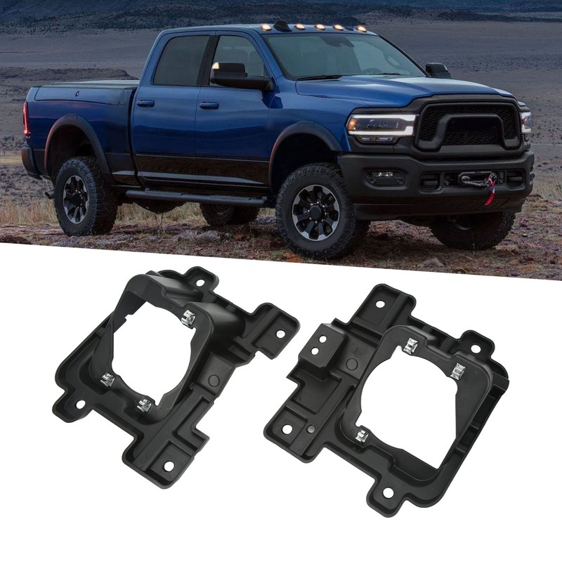 2PCs Fog Lamp Bracket 68449383AA Foglight Mounting Support Replacement for
