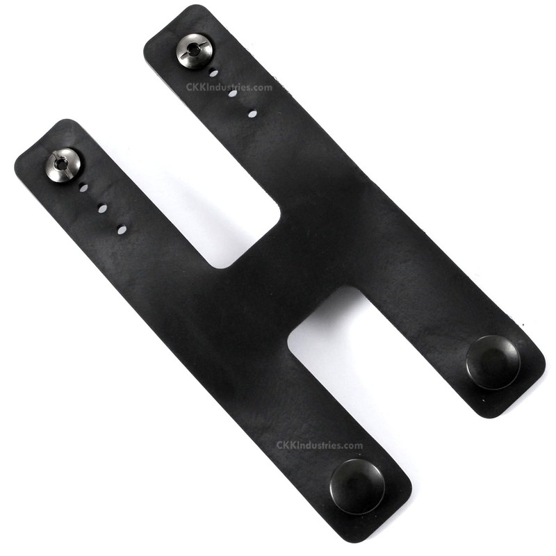 IWB Double Belt Loop - Heavy Duty Rubber – Black