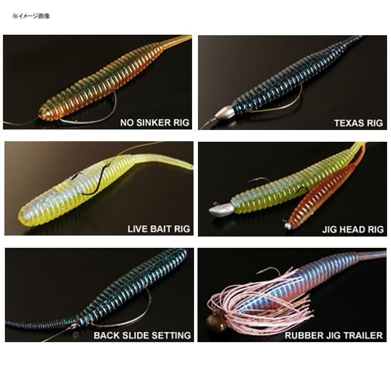 ｄｅｐｓ（デプス） デスアダー ５インチ Ｆｅｃｏ ＃０６ ブラック