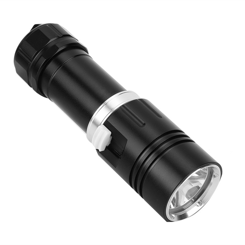 L2 LED Flashlight Torch 100M Diving Waterproof for Camping Stepless