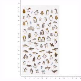 PM 205322 Petit Mark Seal Clear Sticker [Penguin] Cute