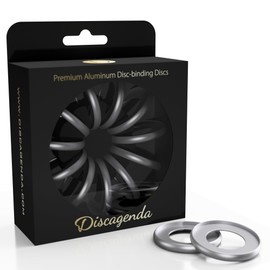 Discagenda Discbound Discs (Silver, 11 Piece 1.65in), Silver, 11 Piece 1.65in