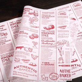 100 Sheets Sandwich Wrapping Paper Wrapping Paper Food Wrapping Paper Sandwich Wrapping Paper Sandwich Packaging Paper Cooking Paper Oven Paper Bread Burger Wrapping Paper Food Wrapping Paper