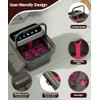 OOAMBB Collapsible Foot Spa with Heat, Bubble,Temp Control,Remote Control, Color