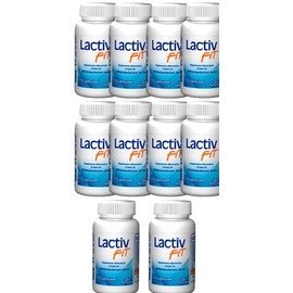 Lactiv Fit | Pack-10 Bifidobacterium lactis Suplemento Alimenticio a Base de Fibra y Próbioticos
