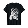 Skeleton Astronaut Helmet Gift T-Shirt