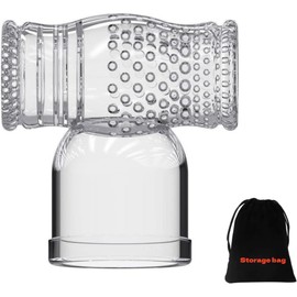 GURECOD Massager Attachment & Massage Accessory Clear Silicone Head Cover