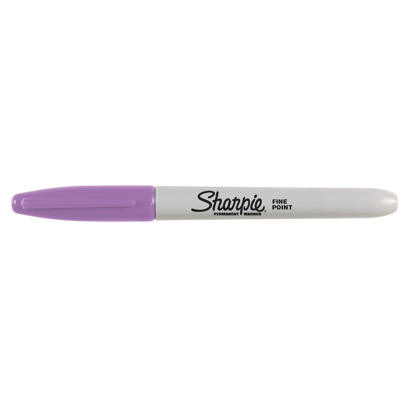 Sharpie Permanent Markers | Fine Point | Boysenberry | 12