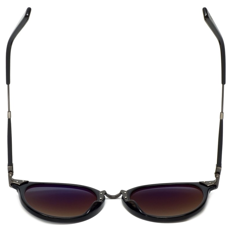 Reptile Designer Polarized Sunglasses Darwin in Black with Flash Mirror