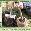 GliCraft 15 ft Long Jute Erosion Control Blanket, Soil Saver