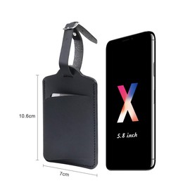 flintronic Travel Luggage Tags, 2PCS Baggage Labels, Suitcase ID Tags, Handbag Tag Labels, Luggage Suitcases Tags for Preventing Loss of Bags and Suitcases