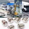 Momentary Waterproof Push Button (High Head)) Silver Stainless Steel Push