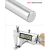 QWORK® Pack of 8 Invisible Shelf Brackets - 100 mm
