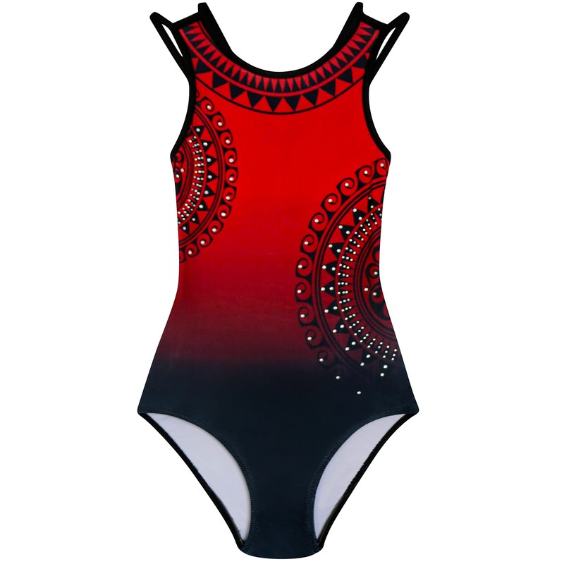 United All Around Polynesian Red Ombre #755-CL