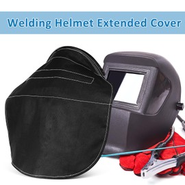 NIYANGLE Welding Helmet Head Circumference Welding Helmet Glare Guard Welding Helmet Rear Extension Cover Welding Helmet Extended Hood Rear Welding Cover Welding Cap Extension