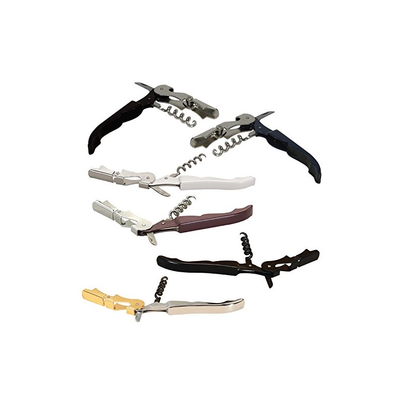 Thirsty Rhino Anggur Double Hinged Waiter's Corkscrew (Midnight)