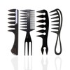 Flomiara Herren-Haarstyling-Set, Haarkämme, breite Zahnstruktur, Quiff, Pompadour, Unterschnitt, geeignet für