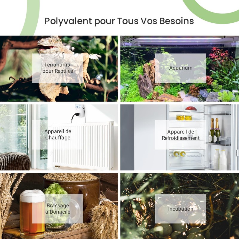 Inkbird ITC-C226T Socket for Temperature Controller with House FR