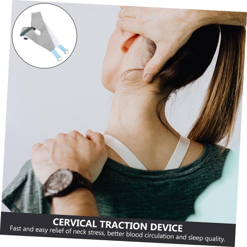 Healeved Door-mounted Cervical Belt Spinal Decompression Device Cervical Stretcher Support