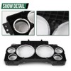 LQI Gauge Cluster IPC Lens Cover Chrome Trim Compatible with
