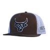 LOST CALF Black Logo Brown White Mesh - Hats Cap